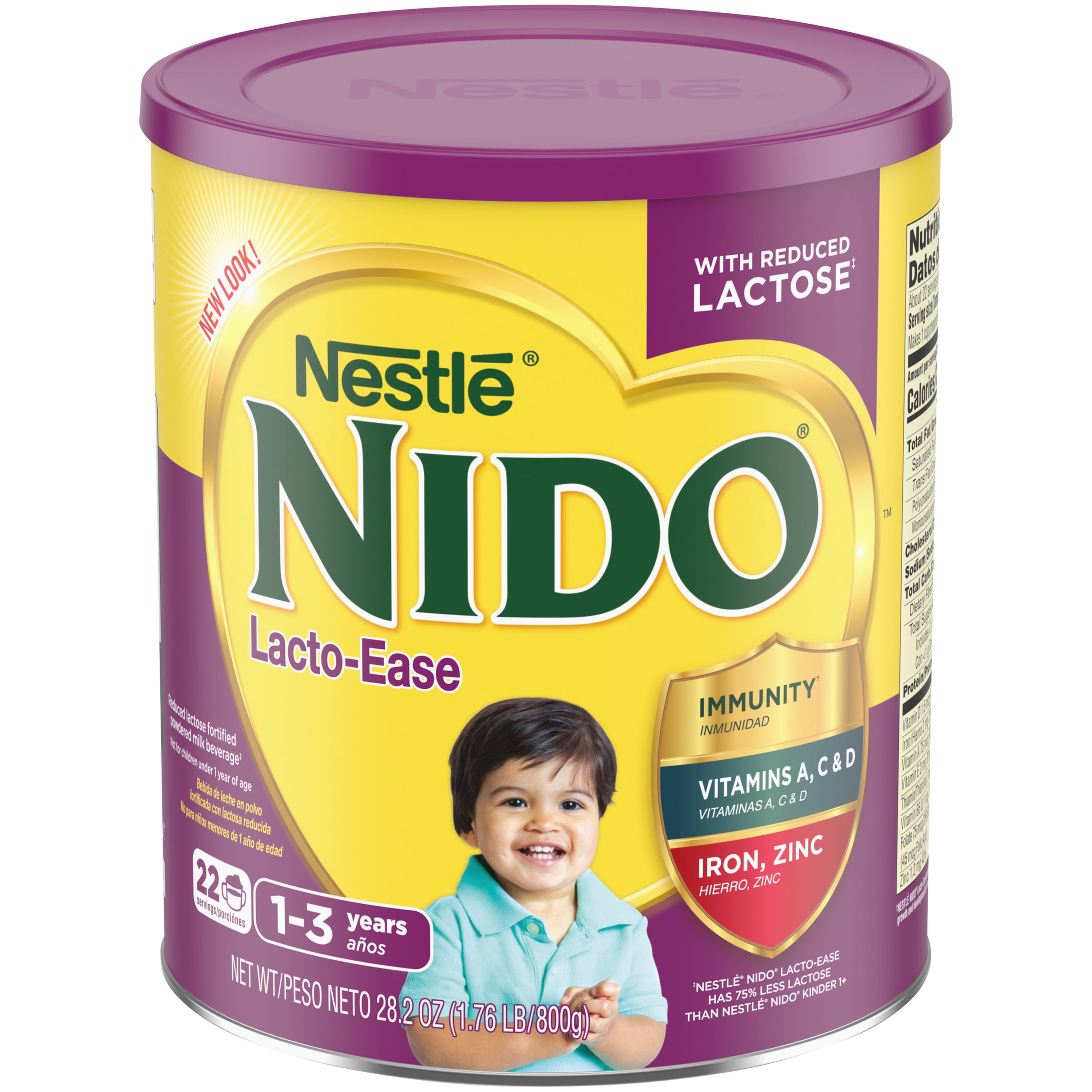 Nestle NIDO Lacto Ease Toddler Milk Beverage 28 1 oz Walmart com Nestle NIDO Lacto Ease Toddler Milk Beverage 28 1 oz Walmart com