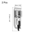 thumbnail image 2 of Uxcell Overcast Foot Sewing Machine Foot Galvanized Iron Presser Foot 37.5x16mm, 2 Pack, 2 of 5