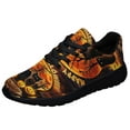 thumbnail image 2 of Black Cat Happy Halloween Shoes Women's Fashion Sneakers Tennis Running Shoes for Men Women Black Size 6, 2 of 7