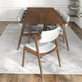 thumbnail image 5 of Adams 9-Piece Solid Wood Walnut Dining Room&Kitchen Furniture Set, 5 of 6