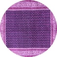 thumbnail image 1 of Ahgly Company Indoor Round Persian Purple Traditional Area Rugs, 7' Round, 1 of 4