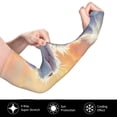 thumbnail image 3 of Balery Sunshine Colorful Cloud Rabbit Cooling Arm Sleeves for Men & Women – Breathable, Moisture-Wicking Arm Sleeves for Women, Men & Kids, 3 of 8