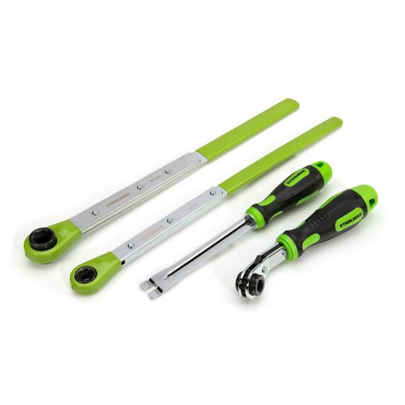 Steelman 4-piece Slack Adjuster Wrench and Air Brakes Tool Set 60576