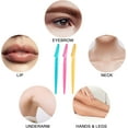 thumbnail image 2 of 72 Pcs Eyebrow Razor, Face Razors Multipurpose Dermaplaning Tools Eyebrow Trimmer Shaper Shaver Facial Hair Removal for Women Men Body Use, 2 of 7