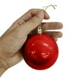 thumbnail image 5 of Beautynvta 12 Pcs Christmas Ball Ornaments, 3.15'' Shiny Matte Candy Color Hanging Balls Decorations, Shatterproof Plastic Xmas Decorative Balls for Holiday Party Wedding Decor, 5 of 5