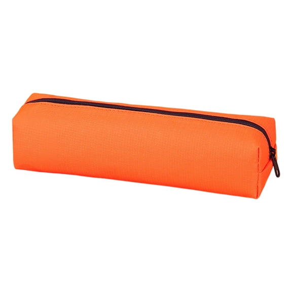 Yhmxh Canvas Pencil Case, Heavy Duty Zipper Small Pen Pouch Stationery Bag, Solid Color Tool Bag Multipurpose Case Organizer Utility Tote Bag, Portable Lightweight Pencil Holder for Office Supplies