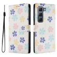 thumbnail image 1 of FOXDOCK Funda Tipo Cartera para infinix Hot 60 Pro 4G con Soporte y Correa – Diseño de Patrones Lindos, 1 of 6