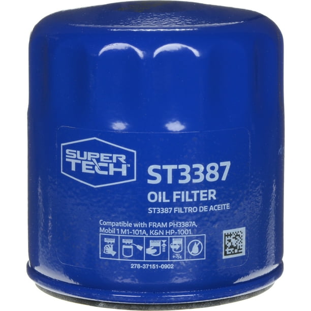 SuperTech ST3387 3" Spinon Oil Filter