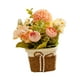 thumbnail image 2 of Flores Artificiales en Macetas, Centros de Mesa, Decoración de Mesa, Flores Artificiales, Rosa, 2 of 9