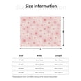 thumbnail image 2 of Throw Blanket for Couch, chrysanthemum Super Soft Fuzzy Comfy Warm Throw Blanket, Cuteness Lightweight Cozy Plush Flannel Blanket & Throws for Sofa and Bed All Season, 2 of 5