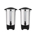 thumbnail image 1 of Combo Cafetera Avera Urna acero inoxidable indicador nivel agua 50 tazas, 1 of 8