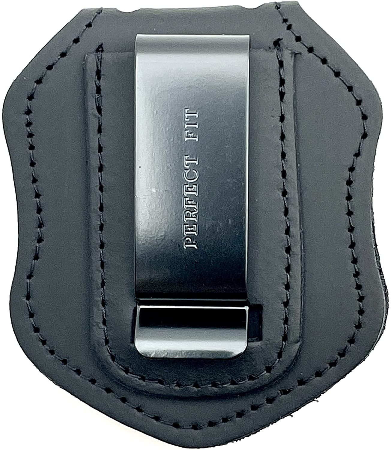 leather chain Belt holder  Universal Round Belt Police Badge Holder 