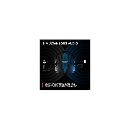 SteelSeries Arctis Nova 7 Wireless Gaming Headset — 2.4GHz & Bluetooth — PC, PS5, Switch