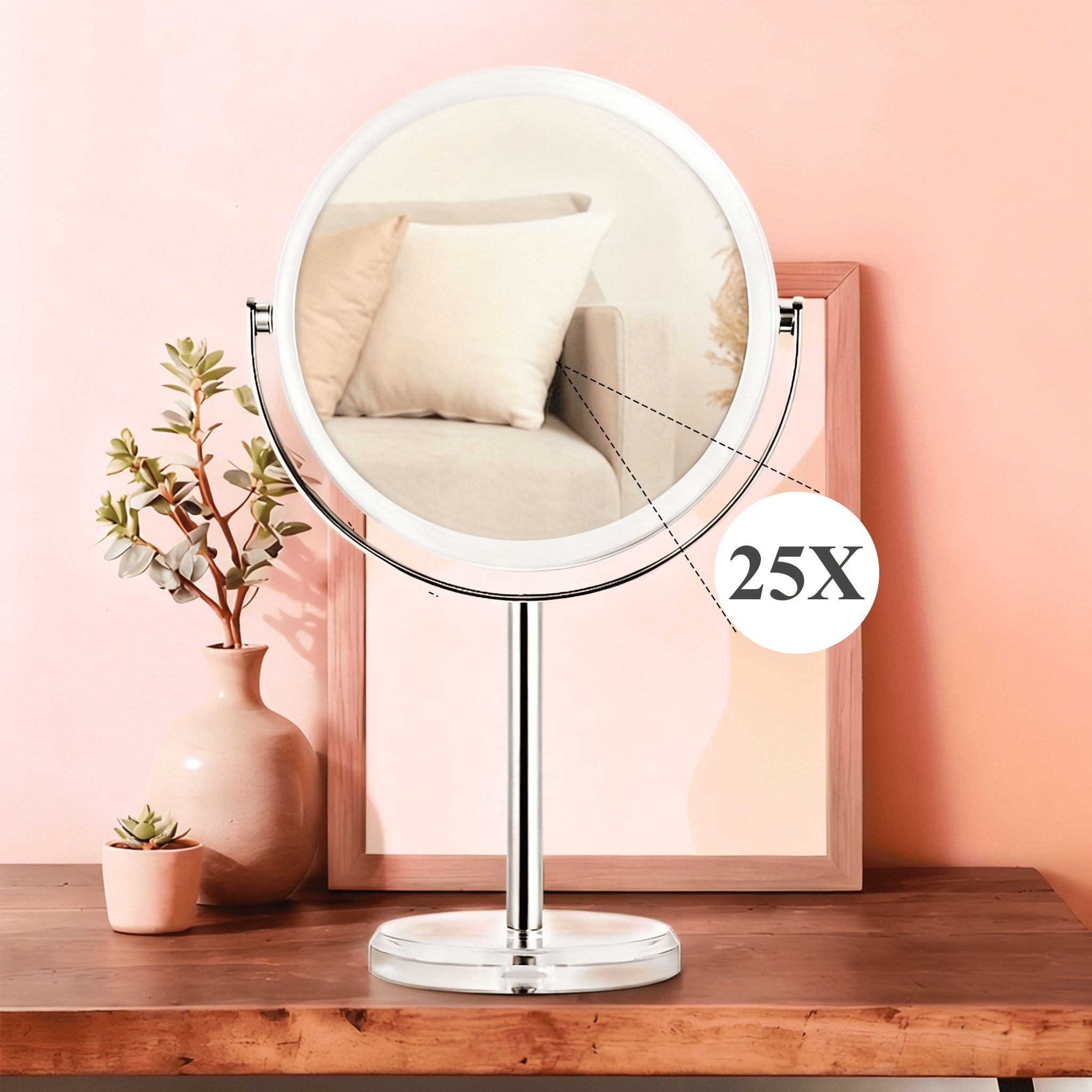 CHANEL Miroir Double Facettes Compact Mirror, Standard and