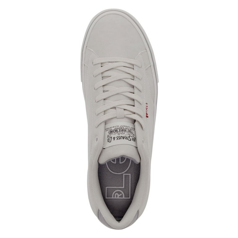 Levi's Men's Vince Sneaker - Casual Low-Top Synthetic Leather Shoes With Cushioned Comfort