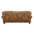 thumbnail image 5 of Steve Silver Silverado Top Grain Leather 91" Width Sofa with Accent Pillows, Camel, 5 of 10