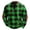 Green, variant on Men's Casual Sweatshirt American Checkered Print Round Neck Long Sleeve Half Pullover for Winter Retro Street Style,Black,L