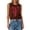 B-Brown, variant on Lobster Sweater Women Knit Vest Sleeveless Pullover Sweater Tank Top
