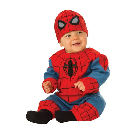 Marvel Classic Spiderman Infant Newborn Boys Jumpsuit