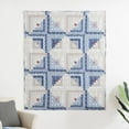 thumbnail image 5 of Greenland Home Fashions Cottage Cabin Finely Stitched Calico Throw Blanket, 5 of 6