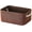 Brown—Small(12*8*5" ), variant on Tegance 6-Pack Small Storage Basket Set, Storage Cube Organizer, Storage Bins, 12 x 8 x 5 Inches, Rectangle Canvas Fabric Collapsible Shelf Box with Handles, Brown