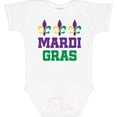 thumbnail image 3 of Inktastic Mardi Gras Fleur De Lis Trio Boys or Girls Baby Bodysuit, 3 of 5