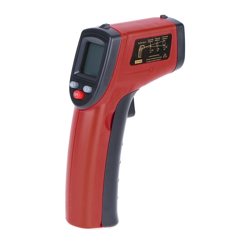Chef Pomodoro Infrared Digital Thermometer For Cooking, Backlit Lcd  Display, -58℉～1022℉ (-50