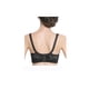 thumbnail image 2 of SOSTEN CHIC Mujeres Sujetadores de Copas Completas Transpirables Confort Encaje Floral Cobertura Completa Sin Almohadillas Sujetador con Aros 36/80 Ajuste 34B Negro, 2 of 5