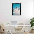 thumbnail image 4 of Stupell Industries Traditional Snow Day Skiing Black Floating Frame Canvas Art, 21 x 31, by Max Blakesberg Studios, 4 of 8