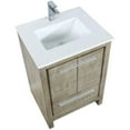thumbnail image 5 of Lexora Home Lafarre 24" Single Quartz Top Bathroom Vanity with Rose Gold Faucet, 5 of 12