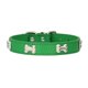 thumbnail image 1 of Bone Leather Durable Pet Dog Collars Puppy Pug Collars for Small Large Dog Chihuahua Cat Accessories Pet Collar for Small Dogs ShopWise Round, 1 of 22