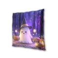 thumbnail image 3 of 3d Specter Pumpkin Halloween Forest Cute Throw Pillow Covers Pillowcases 20 x 20 Inch Home Decor 2 Packs for Bedroom Sofa, 3 of 6
