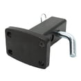 thumbnail image 1 of Trailer Receiver Tube, Trailer Bumper Hitch Receiver Stable Connection Sprayed Plastic   For Camping RV, 1 of 8