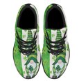 thumbnail image 2 of St Patrick's Day Irish Gnome Shoes Sneakers Black Size 6, 2 of 7