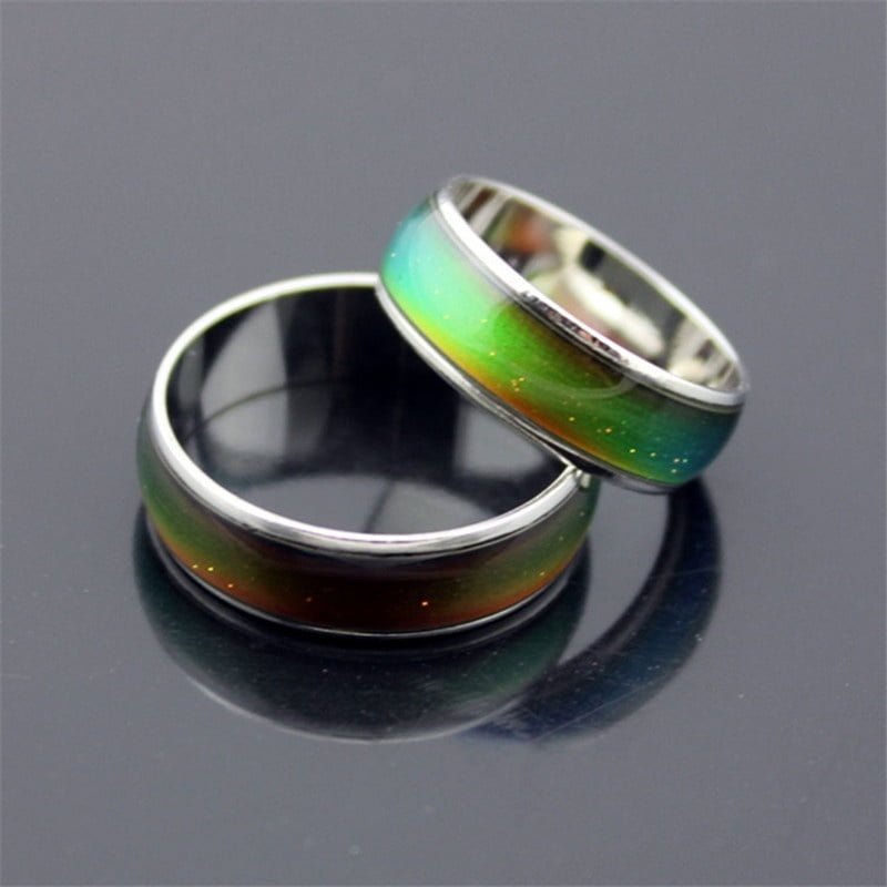 Emotion Feeling Mood Temperature Rings Changing Color Ring Women Men Couples New