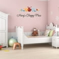 thumbnail image 1 of Home Watercolor Custom Name Wall Decals for Family Room - Personalized Name Colorful Fruits Design Fruit Silhouettes Personalized Bedroom Wall Sticker Water Color Style - Size: 20 In x 10 In, 1 of 5