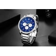 thumbnail image 5 of CURREN 8315 Montre Bleue pour Homme Sport Analogique Quartz Acier Inoxydable Étanche Date Luxe Décontractée Montre-Bracelet, 5 of 5