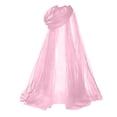 thumbnail image 6 of YOIAVAIOY Women Sheer Tulle Hooded Cape Halloween Ghost Cosplay Cloak for Fancy Dress Party Costume Pink XL, 6 of 7