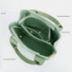 thumbnail image 2 of Bolsos de lona para mujer, con múltiples bolsillos, para mamá, informales para el trabajo (verde), 2 of 9