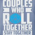 thumbnail image 3 of CafePress - Couples Who Roll Together, Stay Together V T Shirt - Womens Comfort Colors® Shirt, 3 of 4