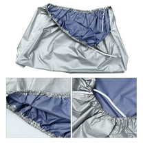 Amosfun Air Conditioner Cover Outdoor Silver 1Pcs 31.5X11X21In