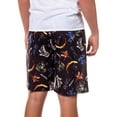 thumbnail image 5 of Avatar The Last Airbender Men's Allover Character Print Design Adult Lounge Sleep Pajama Shorts, 5 of 6