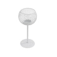 thumbnail image 2 of Wrought Iron Candlestick Holder Modern Spherical Mesh Tealight Stand for Dining Table Fireplace Mantel Room Centerpiece, 2 of 6