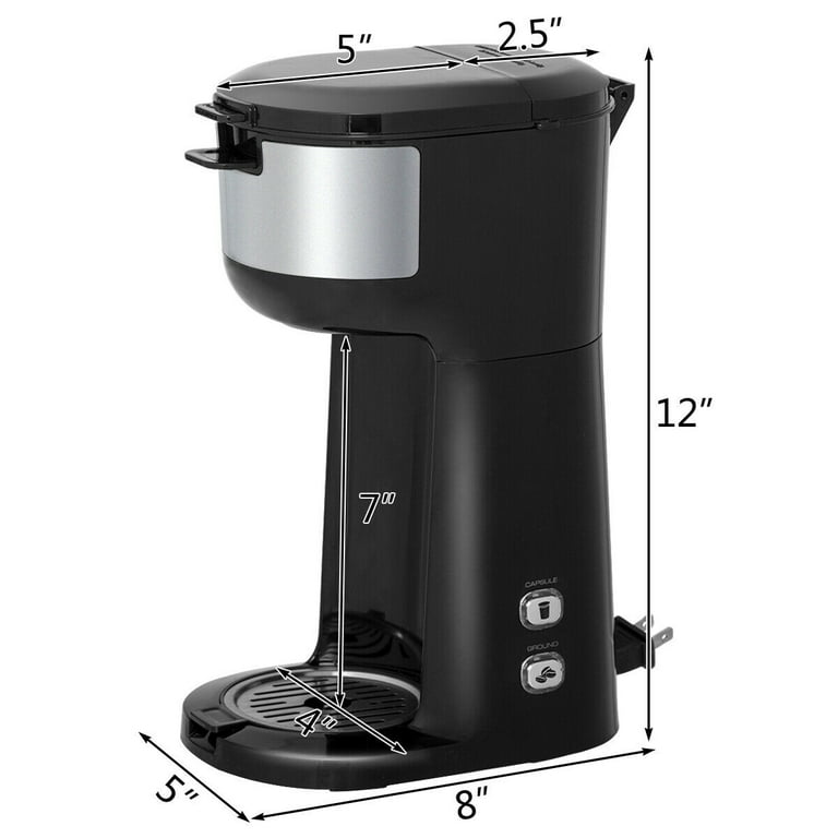 Gymax 2 in 1 Portable Coffee Maker Coffee Machine for Ground