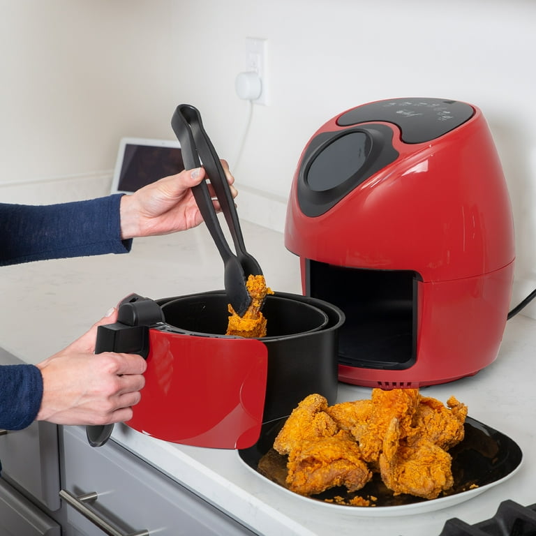 China Non-stick Multifunction Digital Gas Air Fryer Heated Rapid
