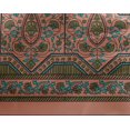 thumbnail image 4 of oneOone Georgette Viscose Fabric Leaves & Floral Block Print Fabric BTY 42 Inch Wide, 4 of 4