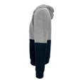 thumbnail image 4 of Sudadera George Talla EG con Capucha 2 Bloques Azul Marino con Gris Jaspe, 4 of 4