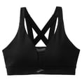 thumbnail image 3 of Brooks Women's Plunge Sports Bra for Running, Workouts & Sports - Black - XS, 3 of 6