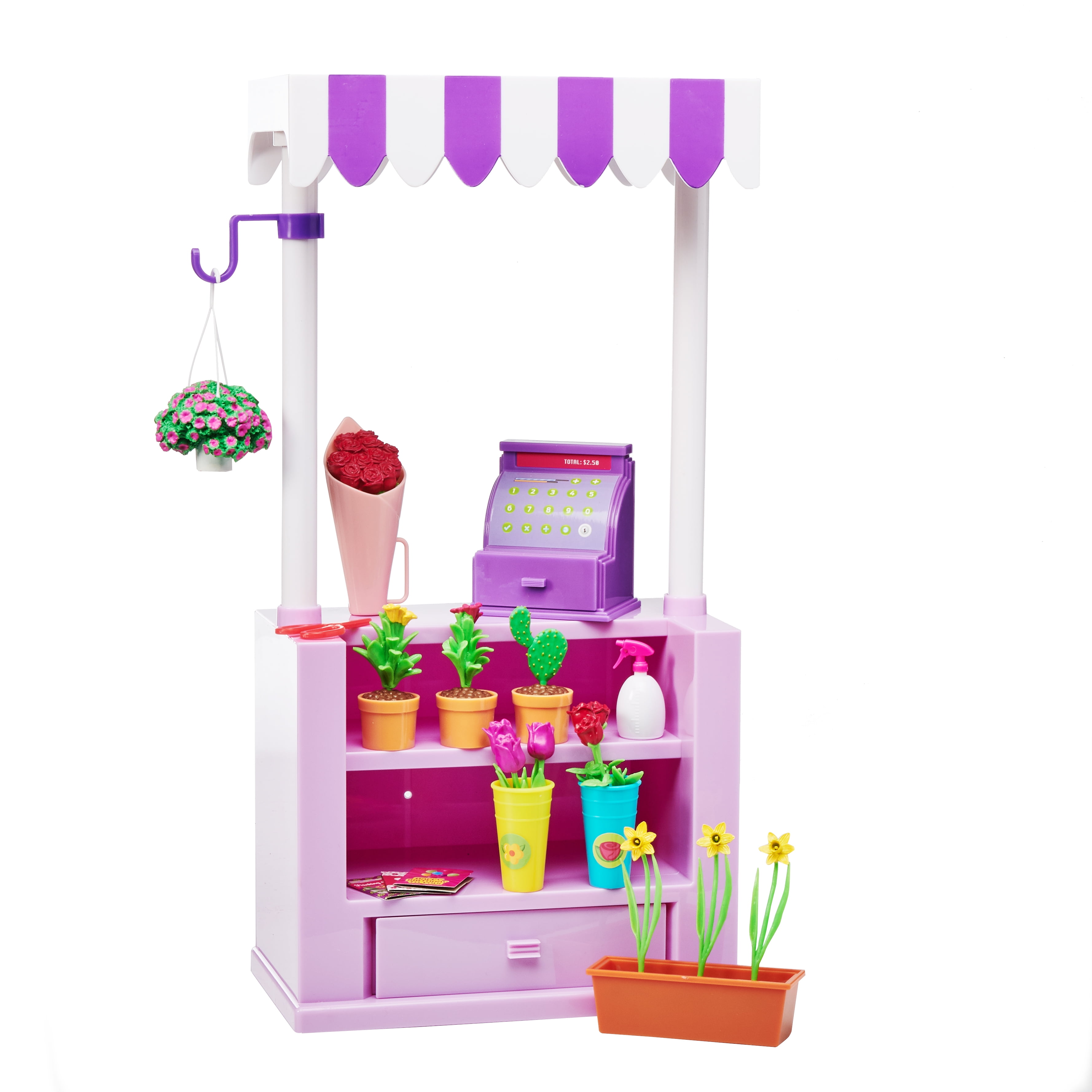 Details about   *BRAND NEW* MY LIFE AS Flower Stand 29 piece Stand and Play Set for 18" dolls 