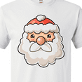 thumbnail image 4 of Inktastic Cute Santa Claus Face T-Shirt, 4 of 5